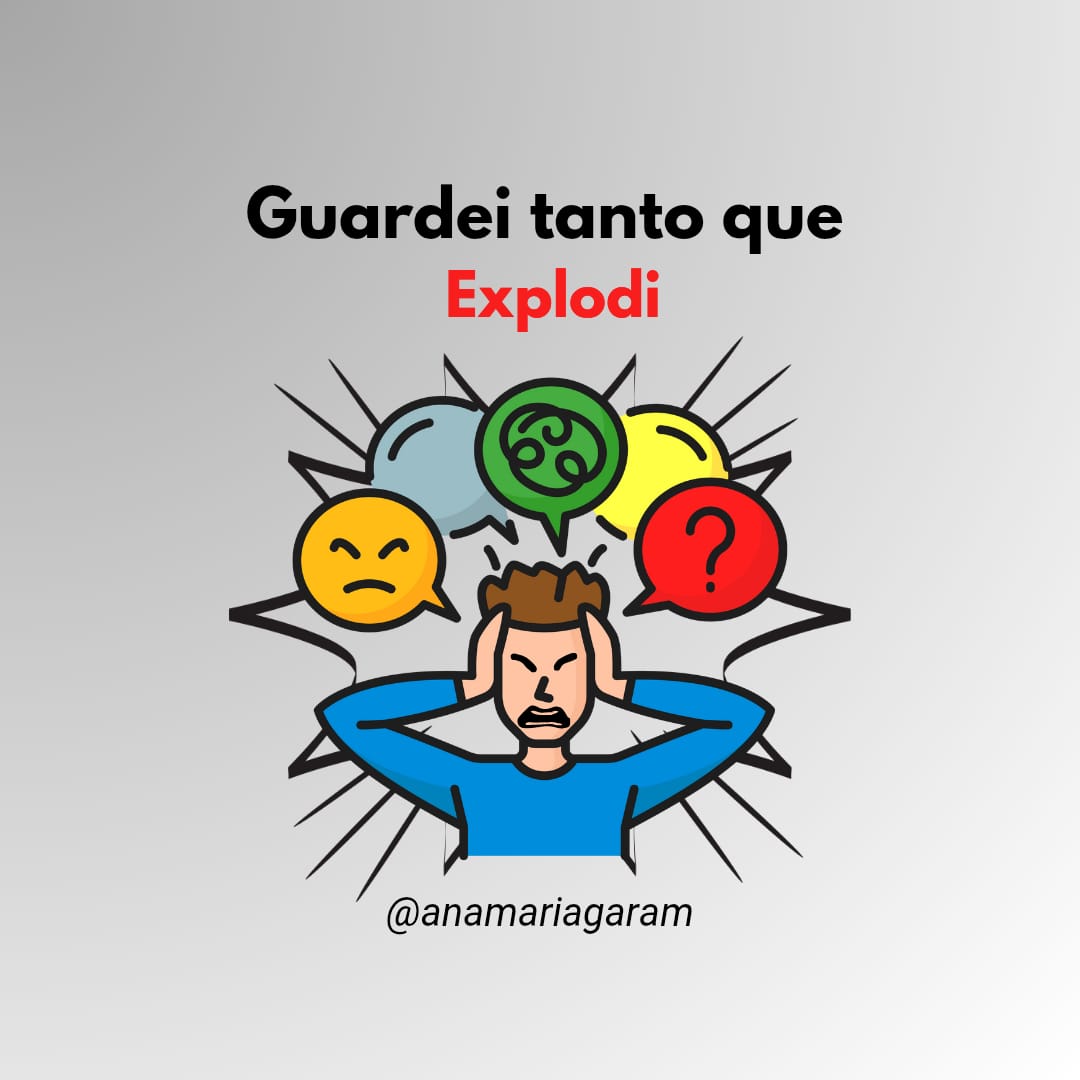 Guardei tanto que explodi!